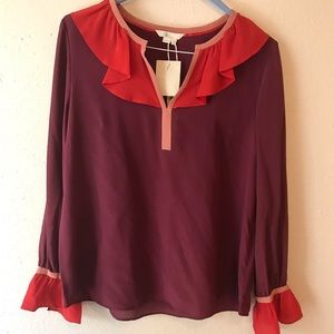 Flare Sleeve Blouse